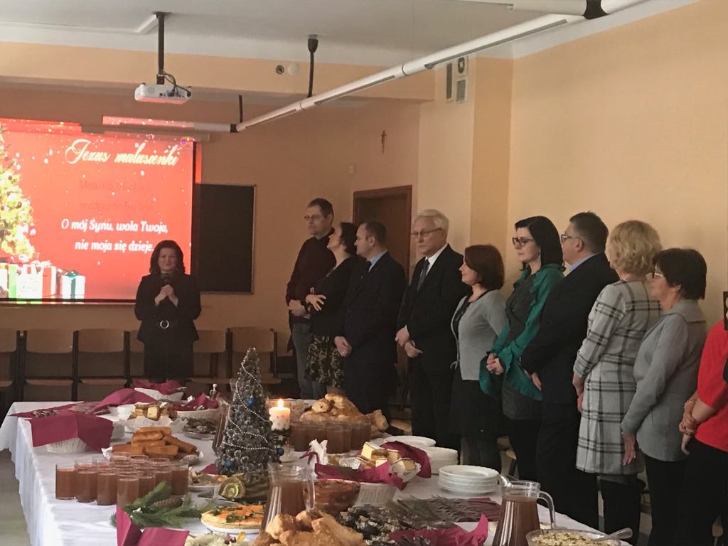 Spotkanie opłatkowe z pracownikami Sandomierskiego wydziału UJK