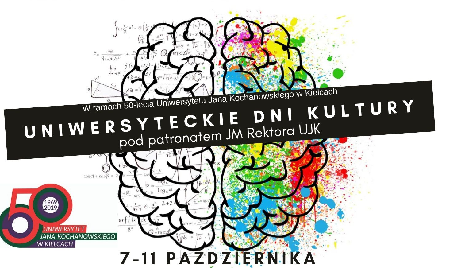Sandomierskie dni nauki baner reklamowy 7-11 października