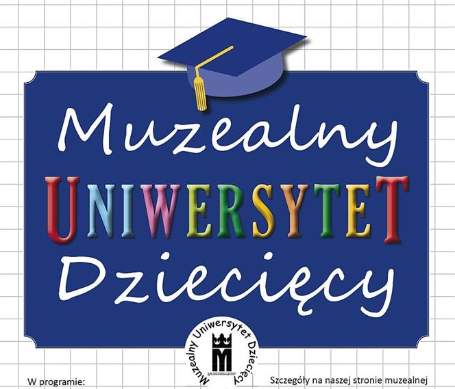 Logo Muzealnego uniwersytetu dziecięcego