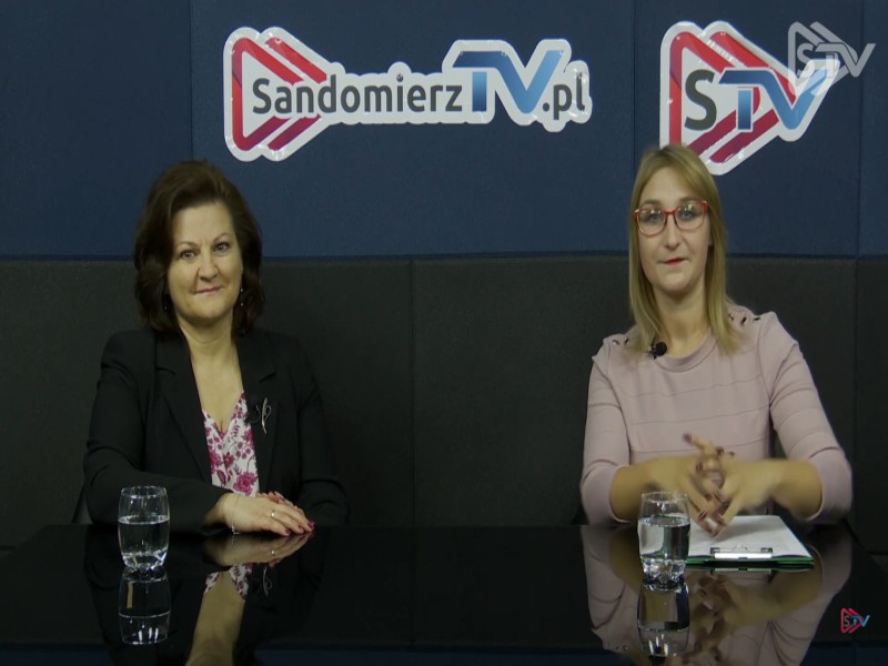 Małgorzata Makowska-Brzychczyk w programie STV