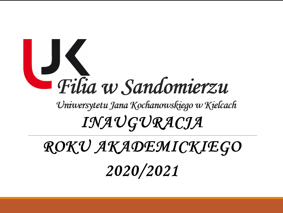 Filia w Sandomierzu, Inauguracja roku akademickiego 2020/2021