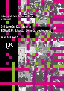 Plakat z napisem dni jakosci ksztalcenia 2025